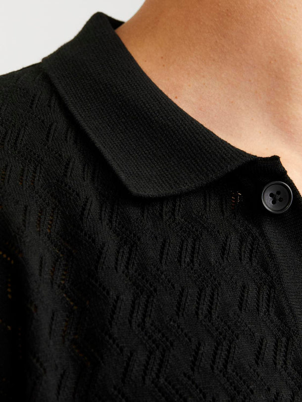 Product POLO LOOSE TEJIDO RAYAS TYLER - Black - Image 6