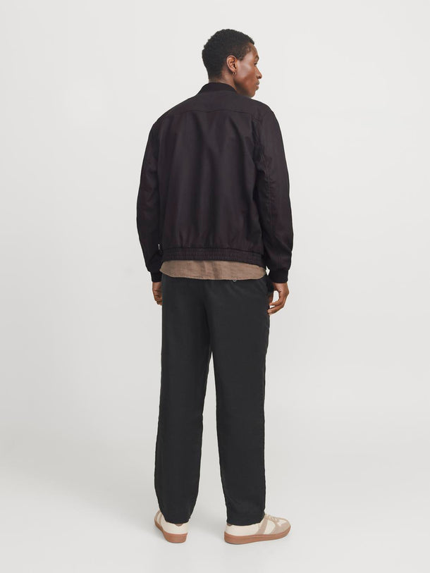 Product CAMPERA BOMBER DE LINO LEISTER - Black - Image 16