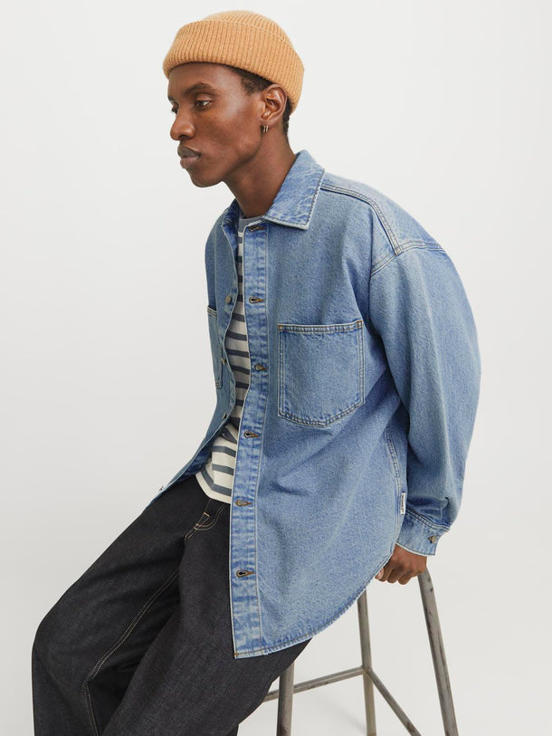 Product SOBRECAMISA HENRY-Light Blue Denim - Image 6