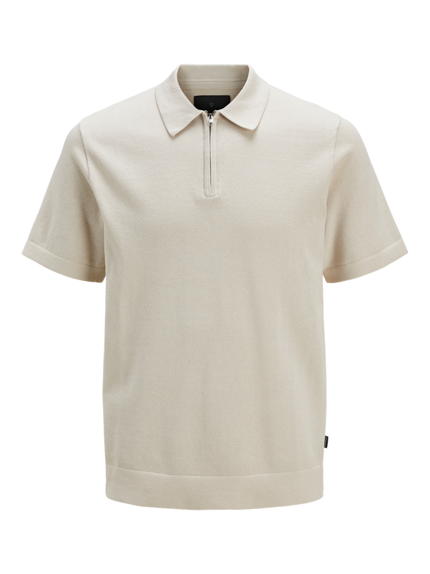 Product POLO REGULAR TEJIDO CON CIERRE MILANO - Silver Lining - Image 11