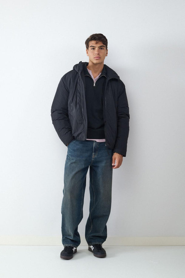 Product CAMPERA ACOLCHONADA CAPUCHA-Black - Image 2