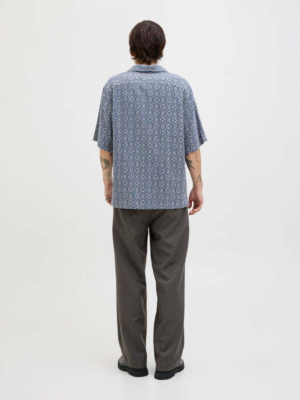Product CAMISA RELAXED ESTAMPADA VINCENT - Bering Sea Fit:RELAXED FIT - Image 3