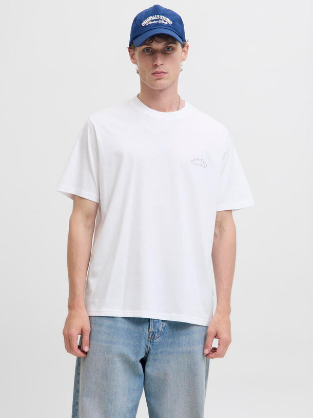 Product CAMISETA RELAXED ESTAMPADA LEECKER-Bright White - Image 1