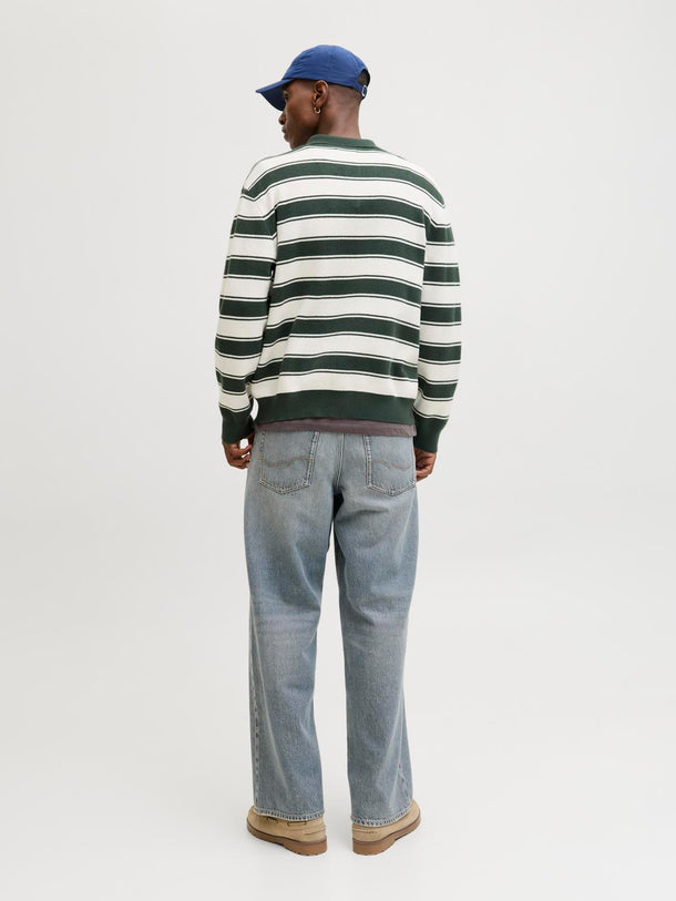 Product POLO LOOSE TEJIDO NOSTALGIA-Sycamore Stripes:Sea Salt - Image 4