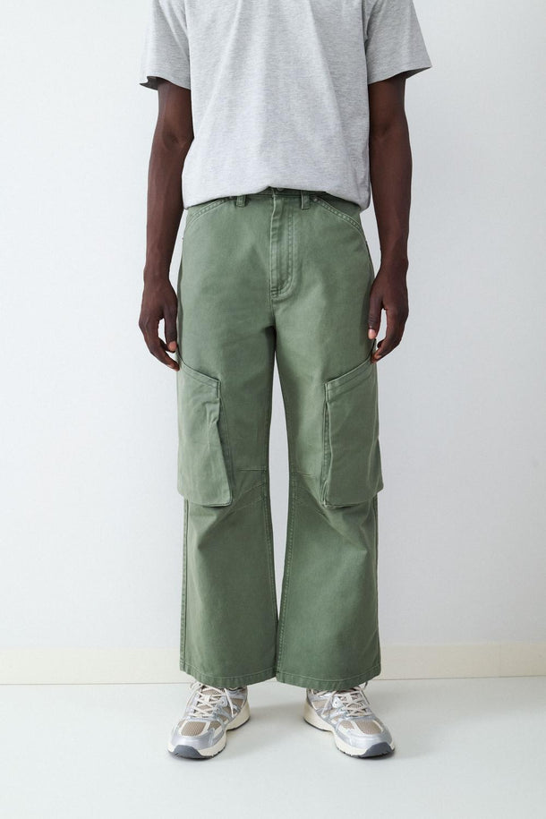 Product PANTALÓN CARGO STRAIGHT BMK-Beige - Image 1