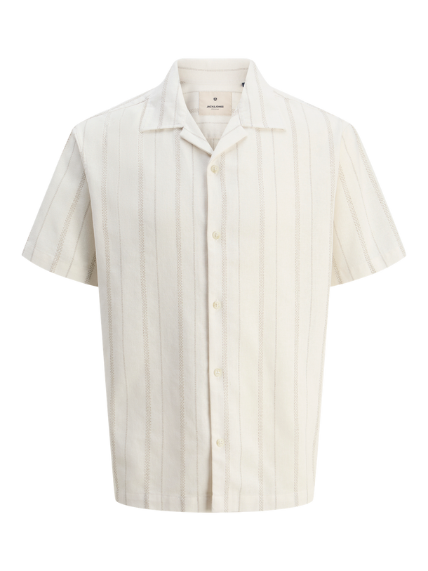 Product CAMISA DE LINO MANGA CORTA WILLIAM - Cloud Dancer - Image 1