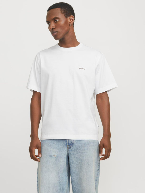 Product CAMISETA PAROS SKETCH-Bright White Print:PALMS - Image 7