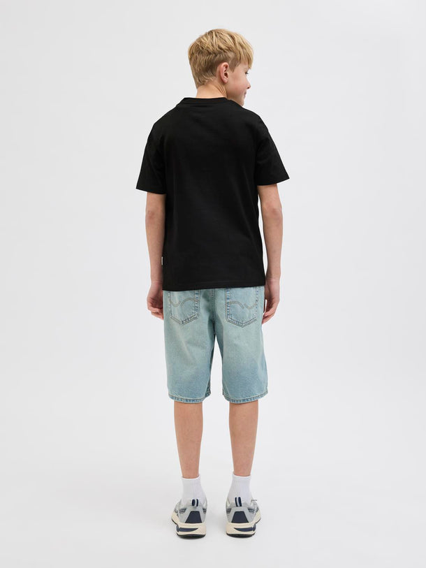 Product CAMISETA REGULAR ESTAMPADA ALMERIA JNR - Black - Image 5