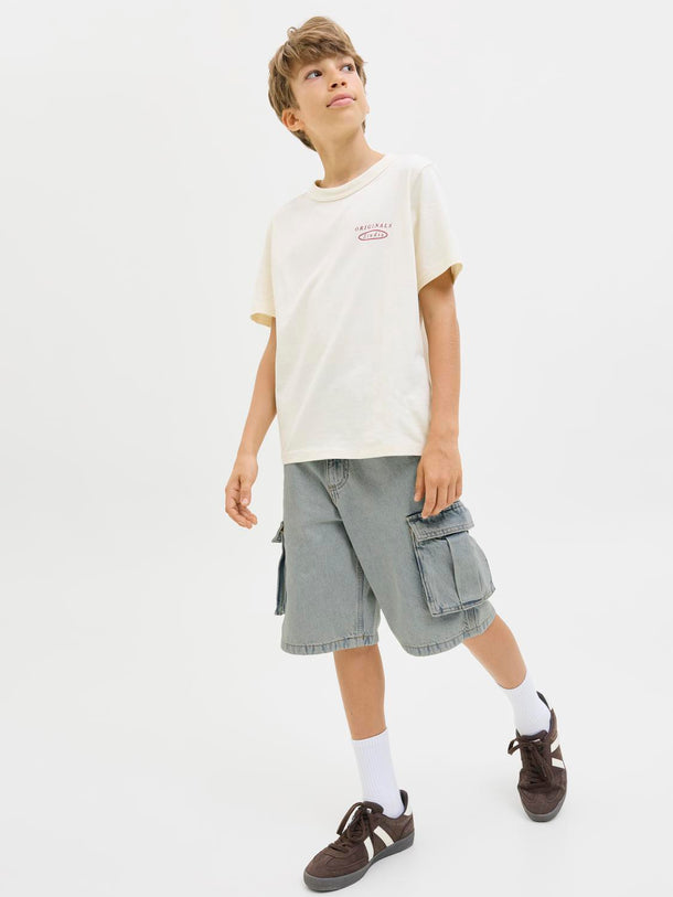 Product SHORT ALEX CARGO JNR - Blue Denim - Image 6