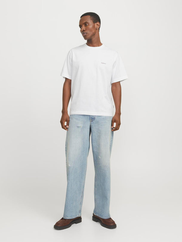 Product CAMISETA PAROS SKETCH-Bright White Print:PALMS - Image 5
