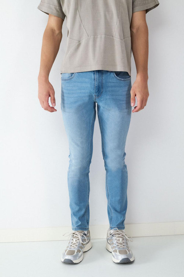 Product JEAN STRAIGHT SLIM BMK-Light Blue Denim - Image 1