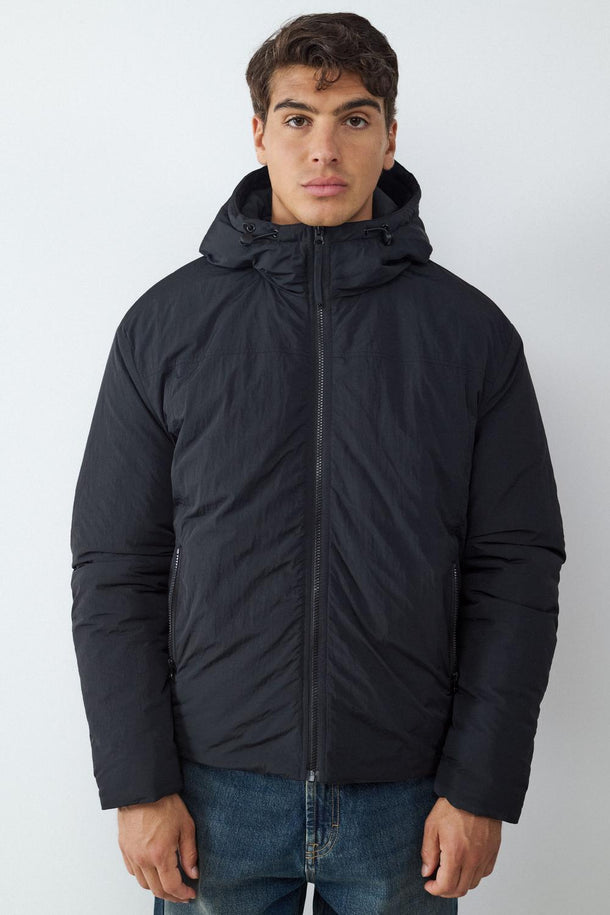 Product CAMPERA ACOLCHONADA CAPUCHA-Black - Image 1
