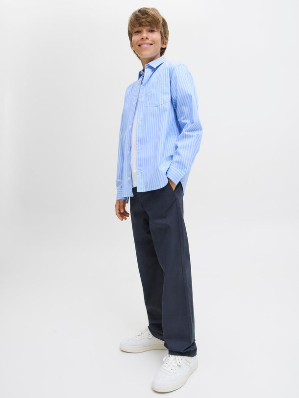 Product PANTALÓN RELAXED CON CINTURA ELÁSTICA KANE JNR - Dark Navy - Image 4