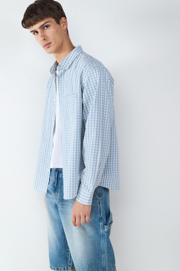 Product CAMISA OVERSIZE BMK-Baby Blue - Image 1