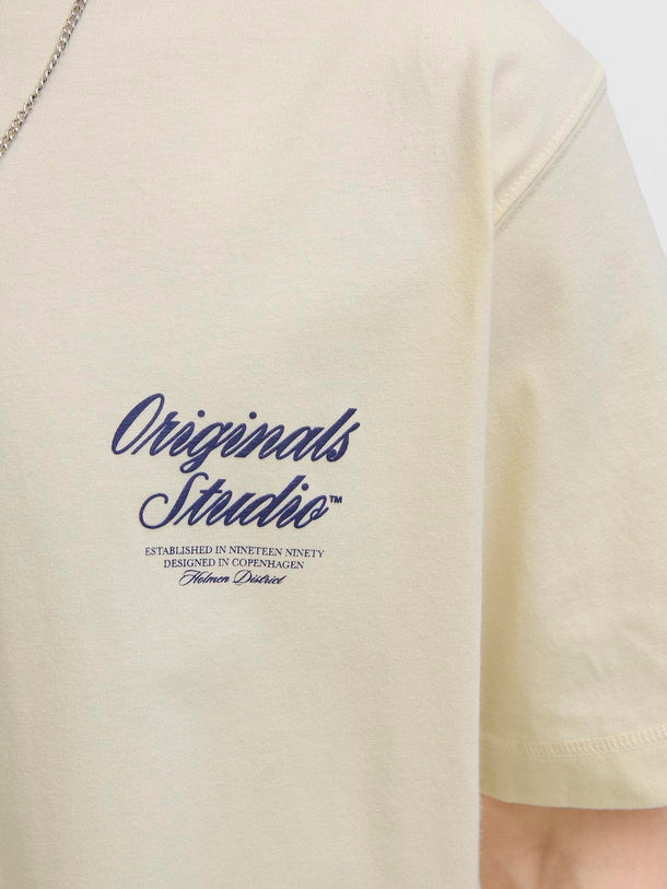 Product CAMISETA LOOSE ESTAMPADA NORREBRO-Antique White - Image 7