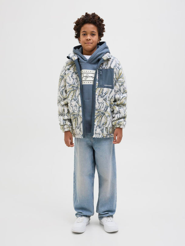 Product CAMPERA VESTERBRO TEDDY - Stormy Weather Detail:AOP - Image 5