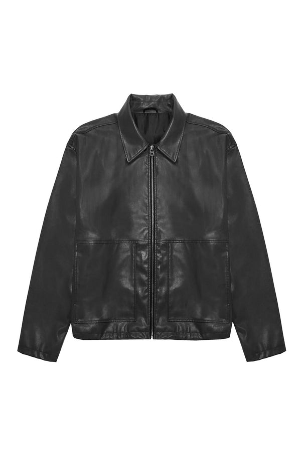 Product CAMPERA EFECTO CUERO-Black - Image 4