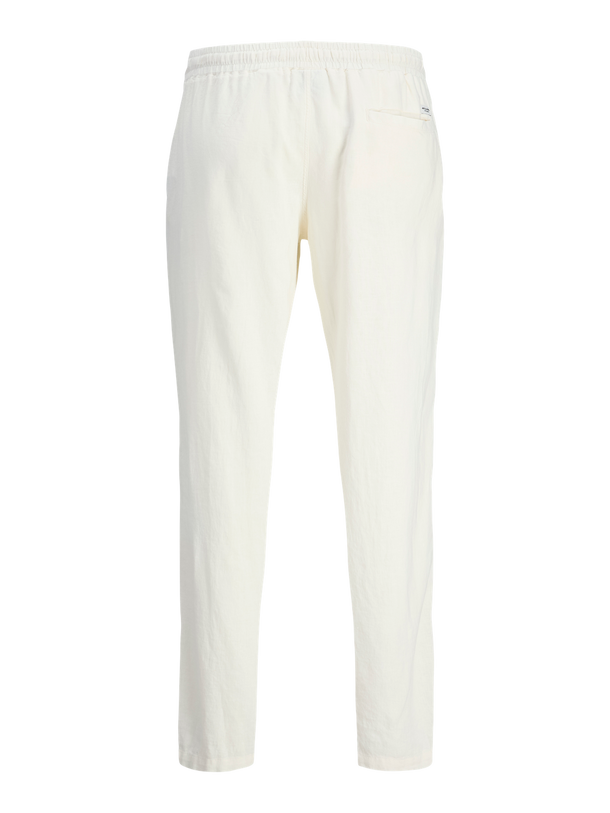 Product PANTALÓN WIDE DE LINO PAROS JNR-Antique White - Image 3
