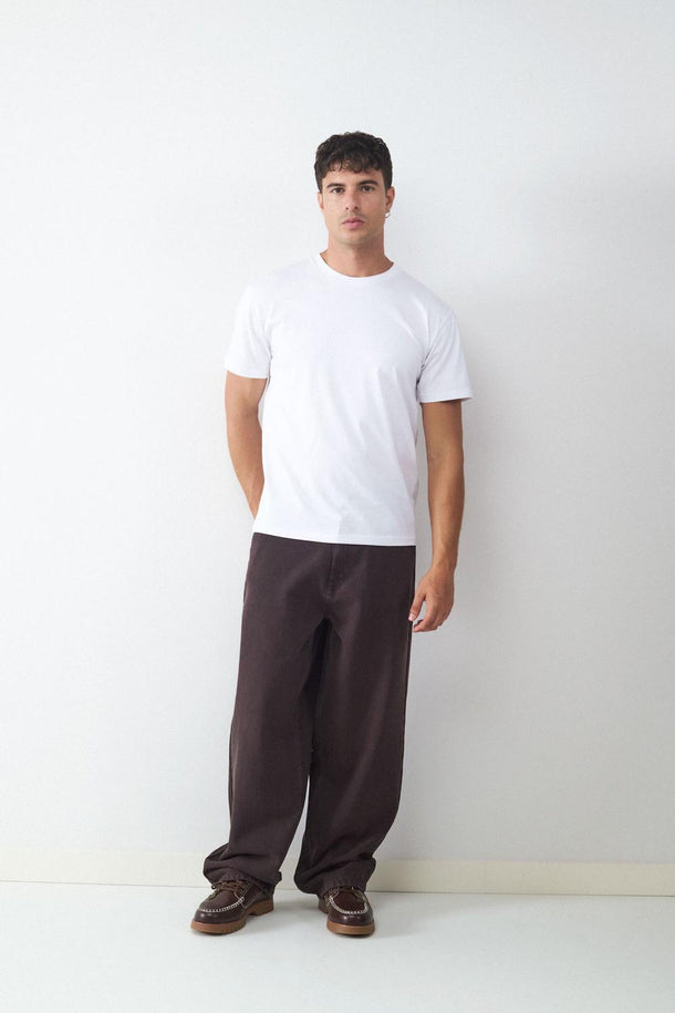 Product CAMISETA MANGA CORTA RELAXED BMK-White - Image 2