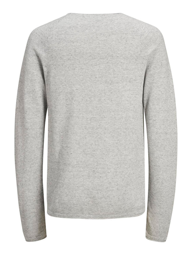 Product SWEATER HILL - Light Grey Melange - Image 2