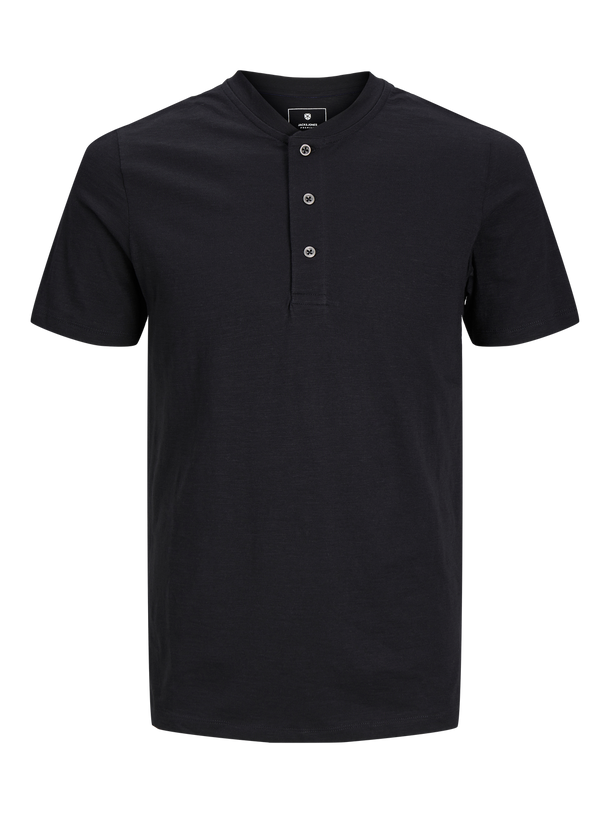 Product CAMISETA HENLEY-Black - Image 1