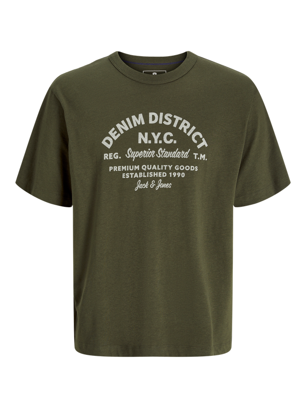 Product CAMISETA RASHFORD  - Olive Night Detail:MELANGE - Image 6