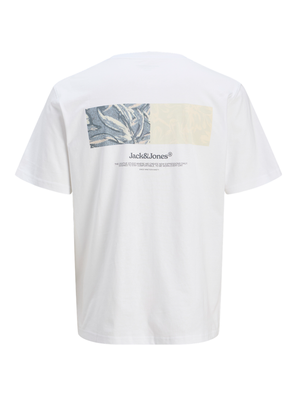 Product CAMISETA SPLIT CREW - Bright White - Image 1
