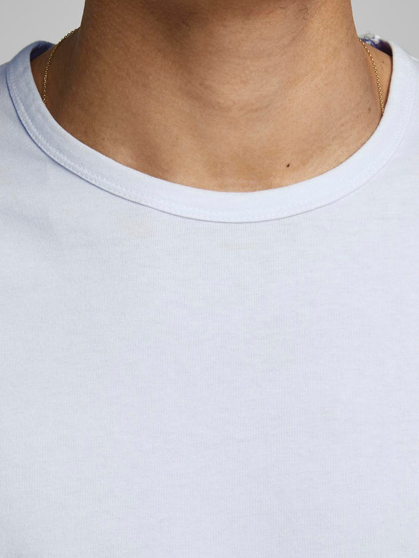 Product CAMISETA AJUSTADA MANGA CORTA BASIC - White - Image 6