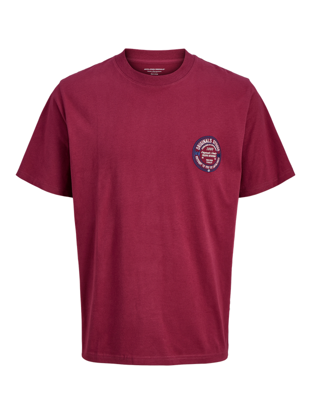 Product CAMISETA REGULAR YORK-Tibetan Red - Image 1