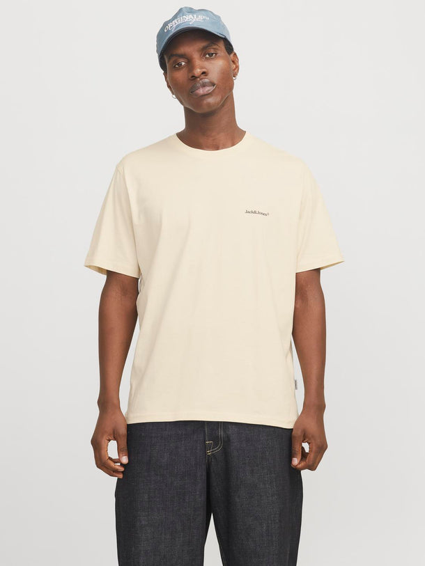 Product CAMISETA SPLIT CREW - Antique White - Image 5