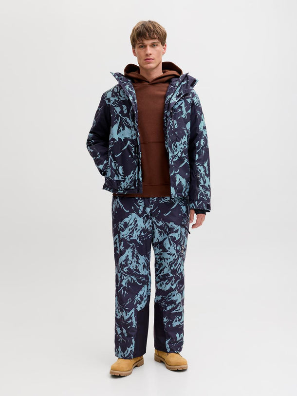 Product SKI CAMPERA TÉCNICA ALPES - Mineral Blue Detail:AOP - JJ BRANDING - Image 2
