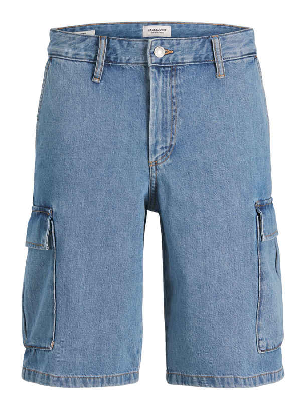 Product BERMUDA CARGO DE JEAN TIRO MEDIO BILL 764 - Light Blue Denim - Image 1