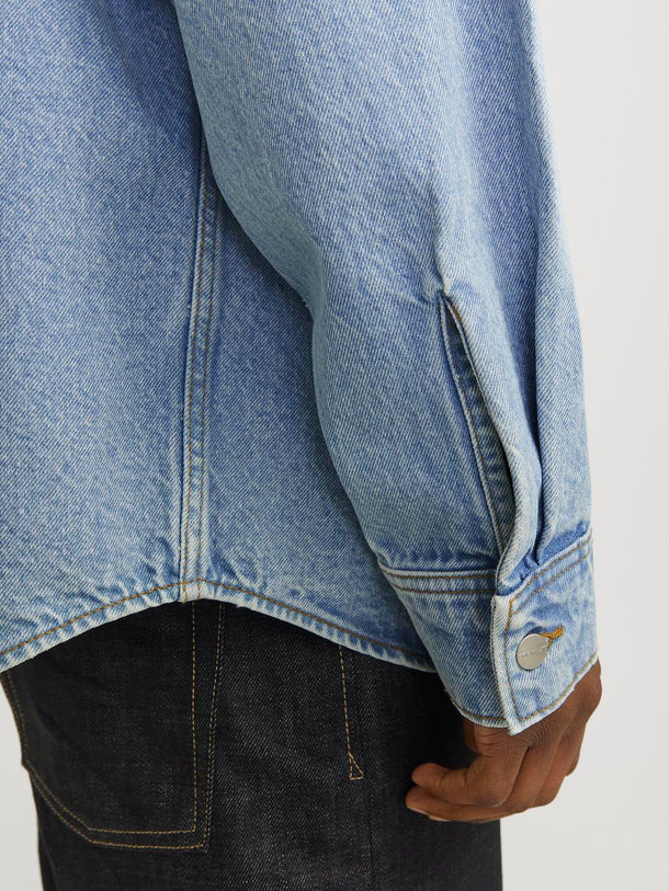 Product SOBRECAMISA HENRY-Light Blue Denim - Image 2