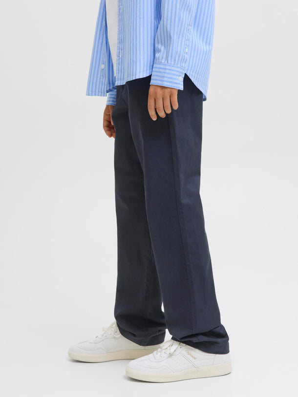 Product PANTALÓN RELAXED CON CINTURA ELÁSTICA KANE JNR - Dark Navy - Image 7