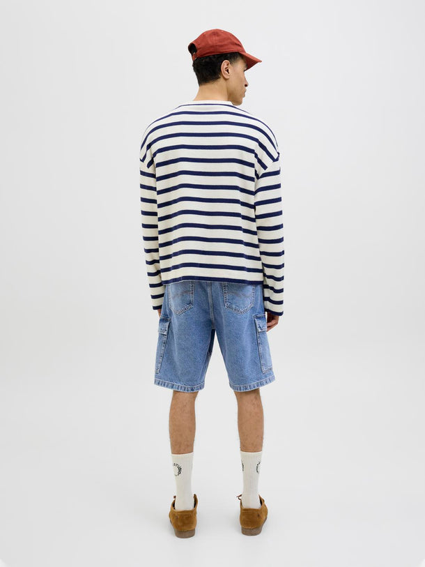 Product SHORT ALEX CARGO 888-Light Blue Denim - Image 7