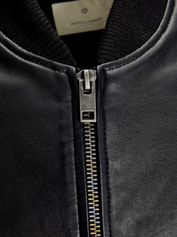 Product CAMPERA BOMBER BRANCO - Black - Image 2