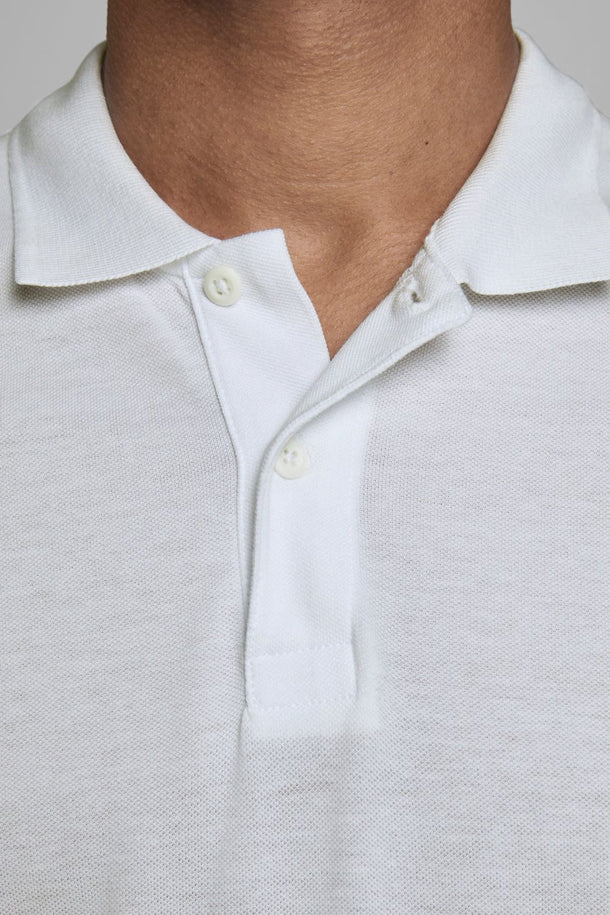 Product CAMISETA POLO BASIC - White Detail:SLIM FIT - Image 3