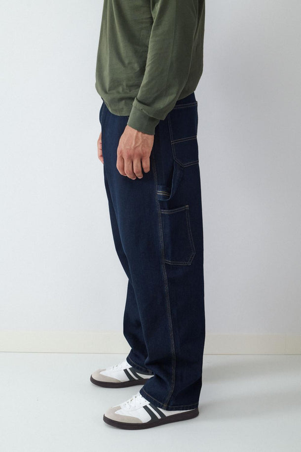 Product JEAN RELAXED CARPENTER BMK-Blue Black Denim - Image 3
