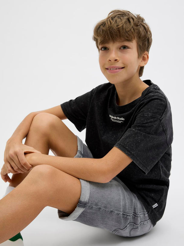 Product SHORT DE JEAN TIRO MEDIO RICK 360 JNR - Grey Denim Detail:AM 362 - OFR 5658 - Image 3