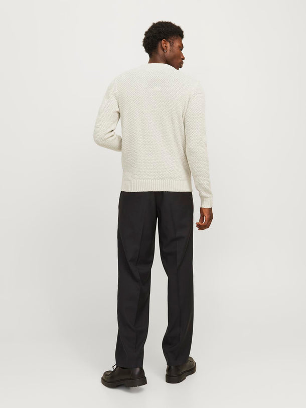 Product SWEATER CRAIG - White Melange - Image 3