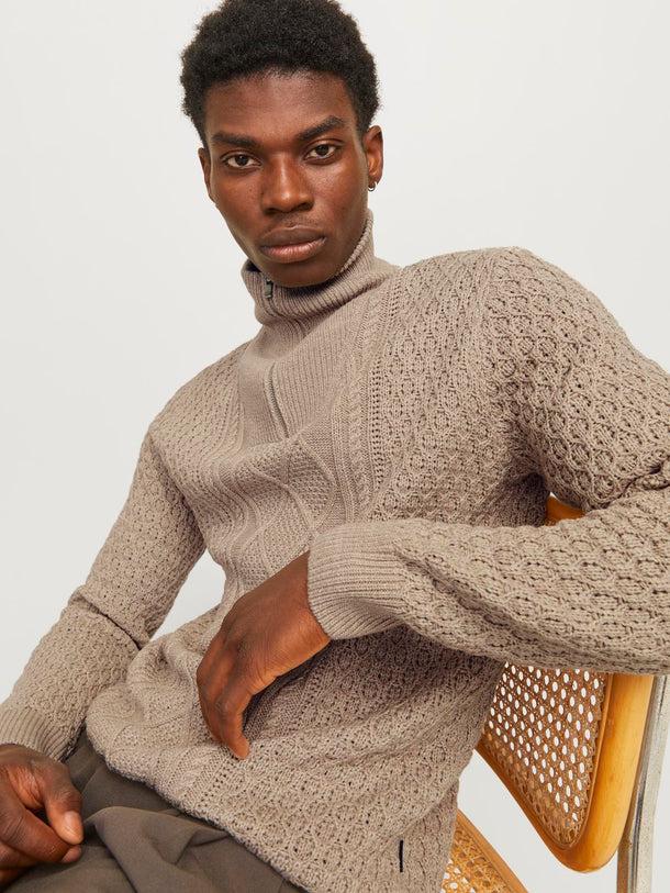 Product SWEATER BLUNORTH - Pure Cashmere Detail:Melange - Image 6