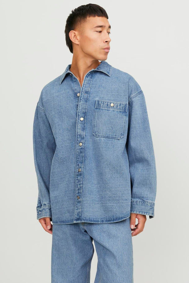 Product SOBRECAMISA SANTORINI - Light Blue Denim - Image 1