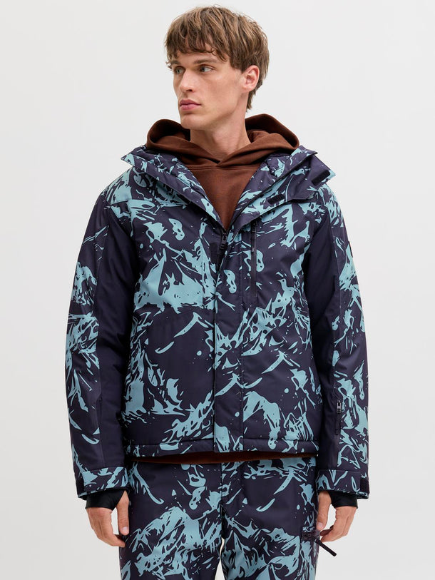 Product SKI CAMPERA TÉCNICA ALPES - Mineral Blue Detail:AOP - JJ BRANDING - Image 1