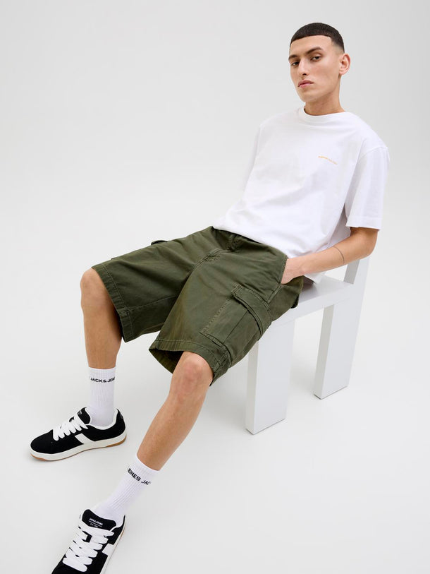 Product SHORT CARGO AVERY-Olive Night - Image 5