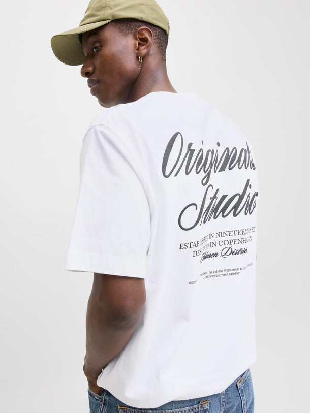 Product CAMISETA LOOSE ESTAMPADA NORREBRO-Bright White - Image 3