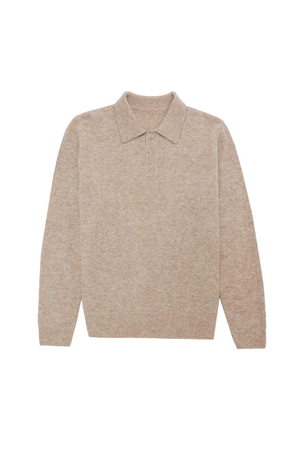 Product SWEATER CUELLO POLO BMK-Beige - Image 4