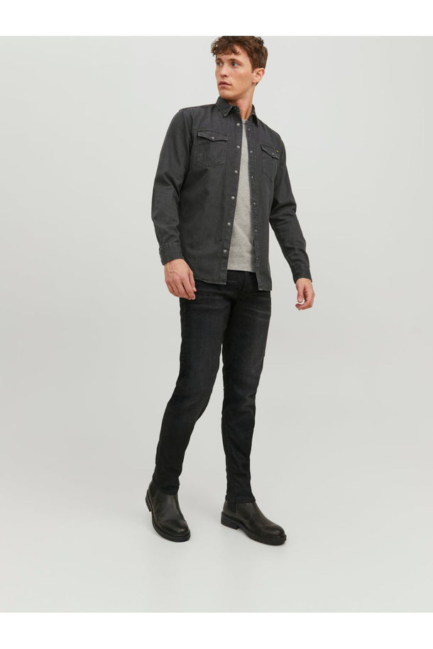 Product CAMISA SHERIDAN - Black Denim Fit:Slim - Image 8