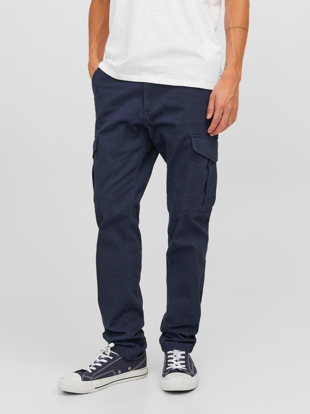 Product PANTALÓN CARGO SLIM TIRO MEDIO JOE - Navy Blazer - Image 17