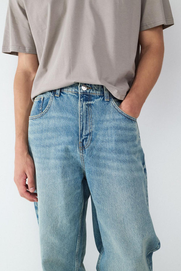 Product JEAN STRAIGHT LOOSE BMK-Light Blue Denim - Image 6