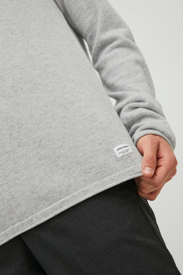 Product SWEATER HILL - Light Grey Melange - Image 7